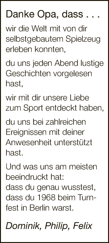 Traueranzeige von Günter Brand von Neue Westfälische