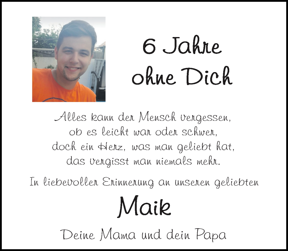  Traueranzeige für Maik Buchholz vom 20.12.2024 aus Neue Westfälische